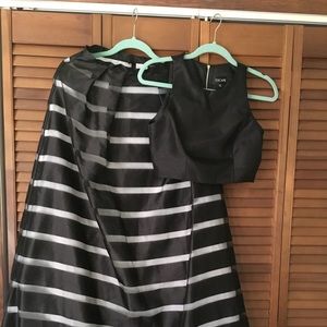 XSCAPE Long Crop Top Dress